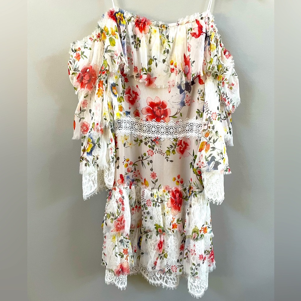 Alice + Olivia Flower Dress